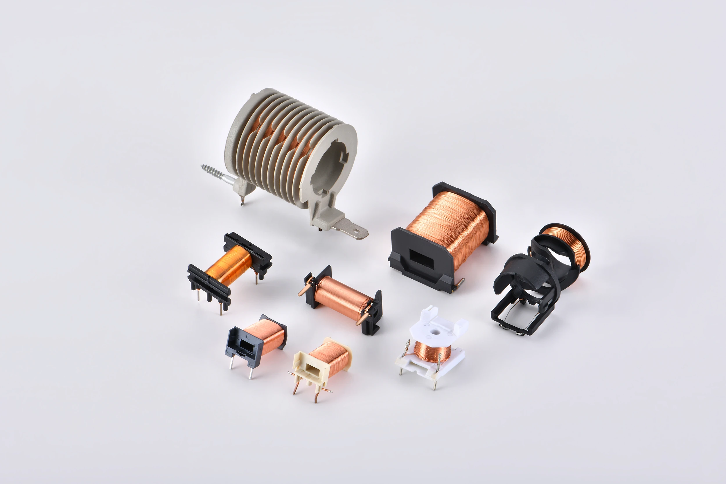 Precision coil close-up for the top helper card